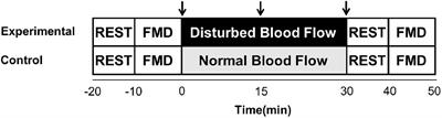 Disturbed Blood Flow Acutely Increases Endothelial Microparticles and Decreases Flow Mediated Dilation in Patients With Heart Failure With Reduced Ejection Fraction